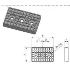 실리콘 패드 [Silicone pad for mini cylinder]