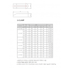 [신화 C&S] U-CLAMP