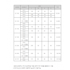 [신화 C&S] STEP CLAMP