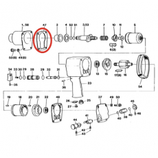 [SP VESSEL부품] 해머케이스개스킷 SP-1156TR